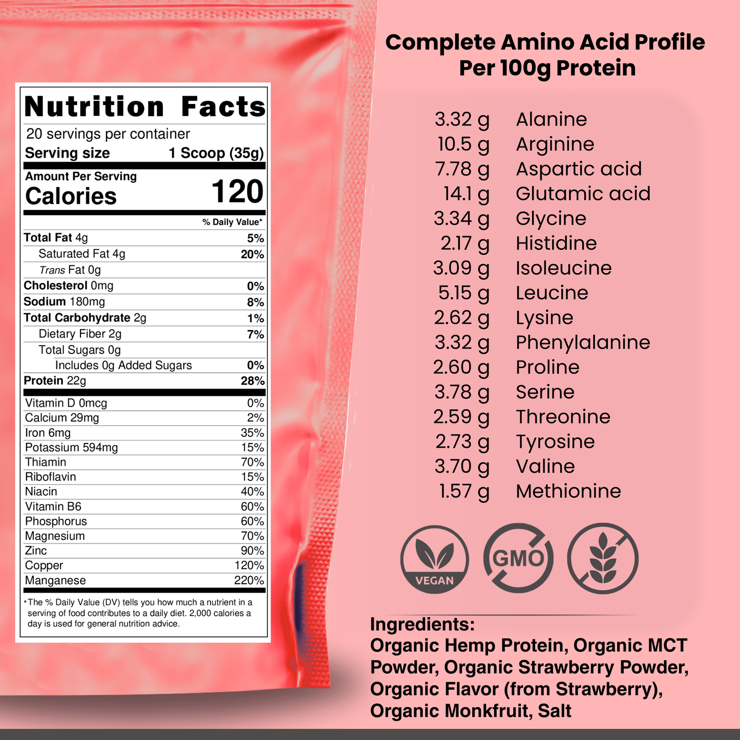 Strawberry - 20 Servings