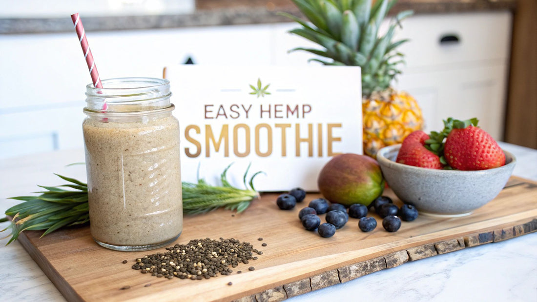 Hemp Protein Smoothie Recipe: Easy & Delicious Guide