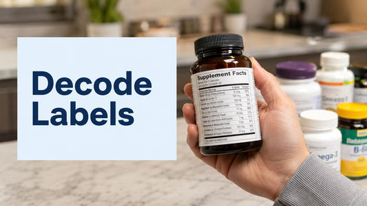 How to Read Supplement Labels: Expert Guide